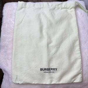Burberry Cream Dust Bag